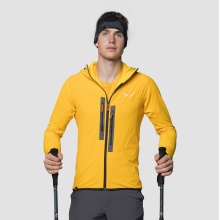 Salewa Fleece Jacket Rolle - windproof, lightweight, body mapping insulation zones - yellow Men